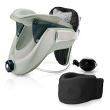 【自宅&外出用の2IN1セット】Techlove ネックストレッチャー グレー(JX1-G)