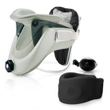 【自宅&外出用の2IN1セット】Techlove ネックストレッチャー グレー(JX1-G)