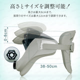 【自宅&外出用の2IN1セット】Techlove ネックストレッチャー グレー(JX1-G)