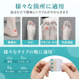 【どこでも貼れる万能パッド】Tenicore 足用保護パッド(P10)