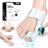 【自宅用+外出用 3in1セット】Techlove 外反母趾サポーター ダイヤル式(X2)