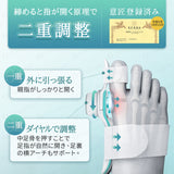 【革新的な二重調整技術】Tenicore 外反母趾サポーター プレミアム(XH)