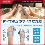 【日本製・外反対策】Techlove 外反母趾サポーター プレミアム(XHQB)