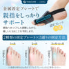 【2枚入り 固定・本格調整】Tenicore 外反母趾サポーター(MB1Q)