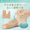 Bunion and bunion support, thin and adjustable type 